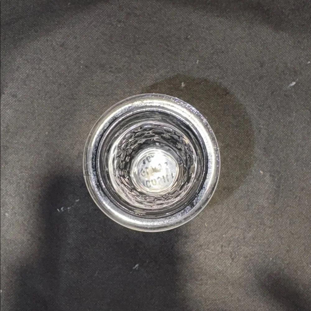 Tall Diamond Pattern Glass Vase